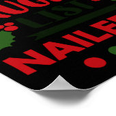 Poster On The Naughty List Nailed It Christmas (Coin)