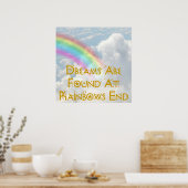 Poster On Trouve Des Rêves À Rainbows End (Cuisine)