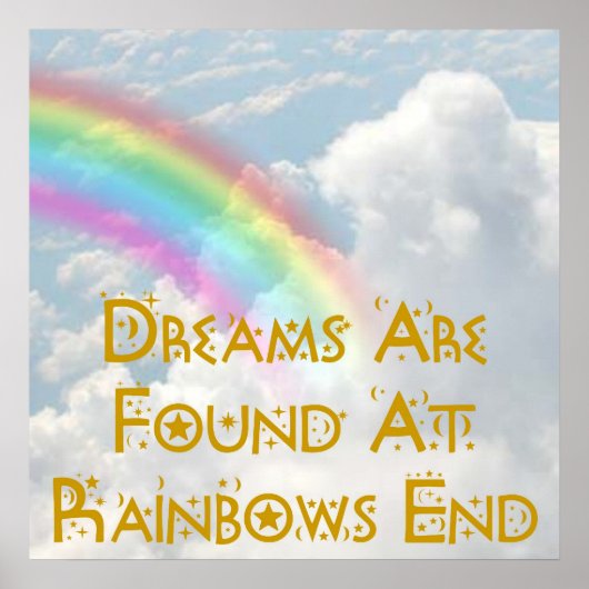 Poster On Trouve Des Rêves À Rainbows End (Devant)