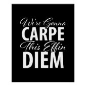 Poster On va carper ce diem d'effin - Saisir le jour (Devant)