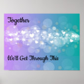 Poster On va passer à travers ça (Devant)