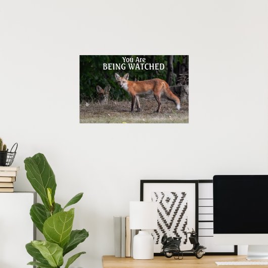 Poster On Vous Regarde (Bureau à domicile)