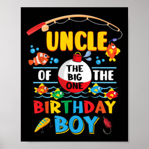 Poster Oncle de la grande pêche 1er anniversaire Ofishall
