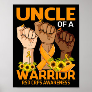 Poster Oncle De Main D'Un Guerrier Rsd Crps Sensibilisati