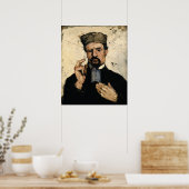 Poster Oncle Dominique comme avocat, 1866 (Cuisine)