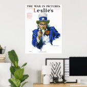 Poster Oncle hebdomadaire de Leslie Sam 1917 (Bureau à domicile)