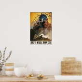 Poster Oncle Sam : Acheter des obligations de guerre (Cuisine)