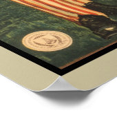 Poster Oncle Sam dit : Le jardin pour réduire les coûts a (Coin)