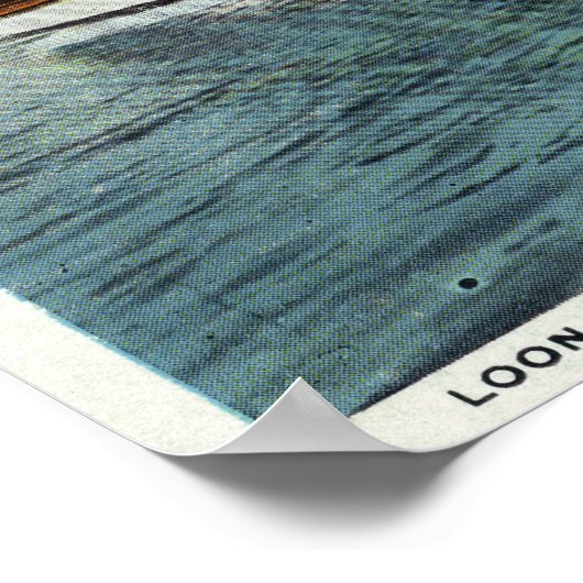 Poster Oncle Sam Steamer à l'atterrissage de Loon Island (Coin)