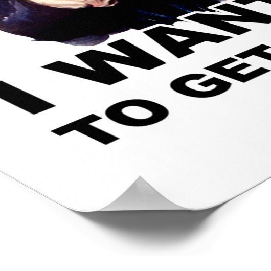 Poster Oncle Sam VEUT QUE TU ME PRENNES UNE BIÈRE (Coin)