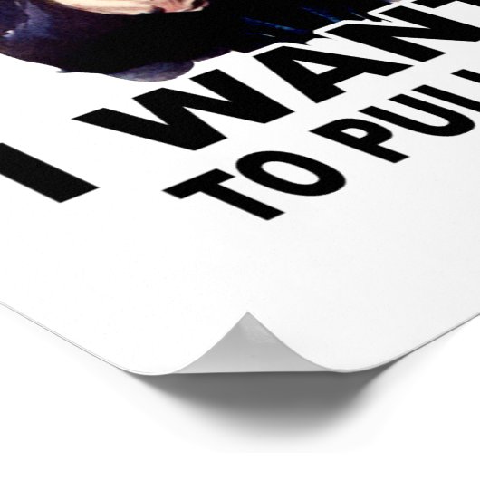 Poster Oncle Sam VEUT QUE TU PULES MON DOIGT (Coin)