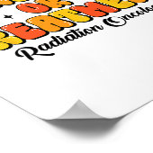 Poster Oncologie Du Rayonnement De Trick Ou De Traitement (Coin)