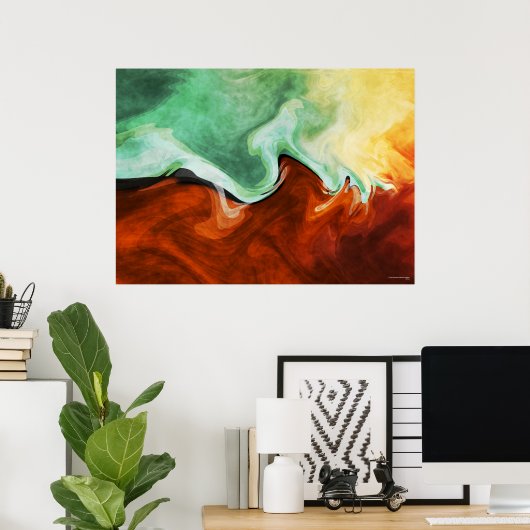 Poster onde de choc (Bureau à domicile)