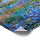 Poster Onderdonk - Bluebonnets à la fin de l'après-midi (Coin)
