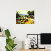 Poster Onderdonk - Cactus En Fleur 1915 (Bureau à domicile)