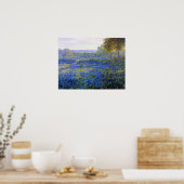 Poster Onderdonk - Champs de Lupins Bleus 1920 (Cuisine)