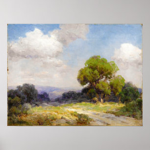 Poster Onderdonk - Matin Dans Les Collines Du Sud-Ouest D
