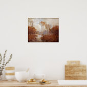 Poster Onderdonk - Paysage d'octobre (Cuisine)