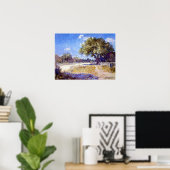 Poster Onderdonk - Paysage texan (Bureau à domicile)