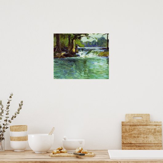 Poster Onderdonk - Sur Guadalupe 1914 (Cuisine)