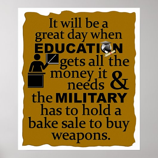 Poster onderwijs (Voorkant)