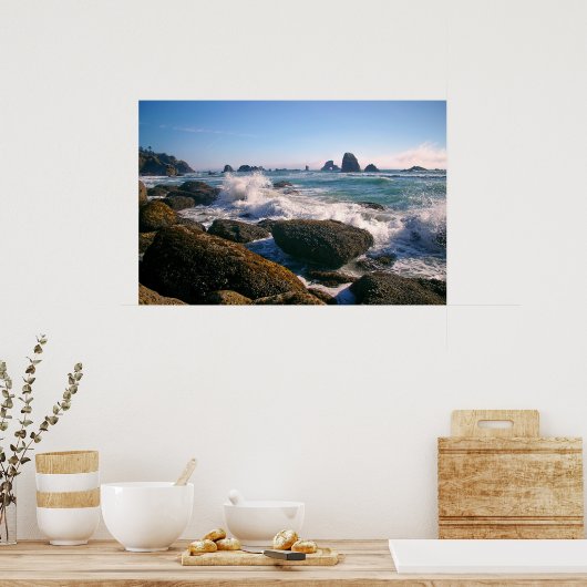 Poster Ondes écrasantes (Cuisine)