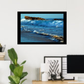 Poster Ondes roulantes (Bureau à domicile)