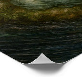 Poster Ondine au clair de lune (Coin)