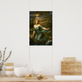 Poster Ondine au clair de lune (Cuisine)
