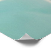Poster Ondulations de Tranquillité Harmonie d'Eau Abstrai (Coin)