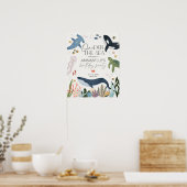 Poster One der L'Affiche de bienvenue du premier annivers (Cuisine)