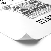 Poster One EXPERIENCES seulement une citation personnelle (Coin)