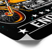 Poster One Motorcycle Is Never Enough - Funny Biker Quote (Coin)