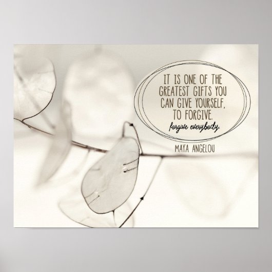 Poster One of the Greatest Gifts (Devant)