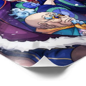 Poster One piece , Law , Luffy et Captain Kid (Coin)