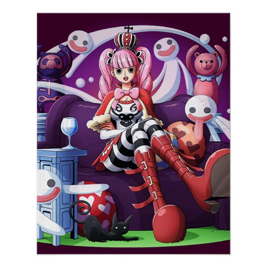 Poster One piece Perona (Devant)