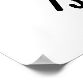 Poster One Plus One Est Drôle Dentaire Dentelle Pun (Coin)