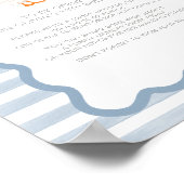 Poster One Silly Goose 1st Birthday Time Capsule Sign (Coin)