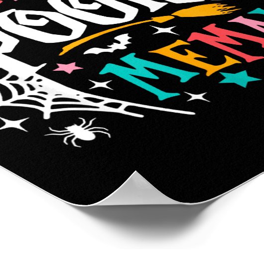 Poster One Soky Memaw Shirt Funny Halloween Soky Grandma (Coin)