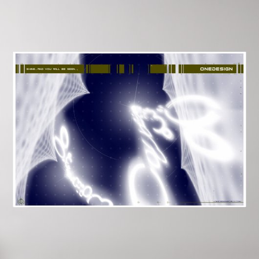 Poster ONEDESIGN_shine (Devant)