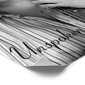 poster "ongesproken" (Hoek)