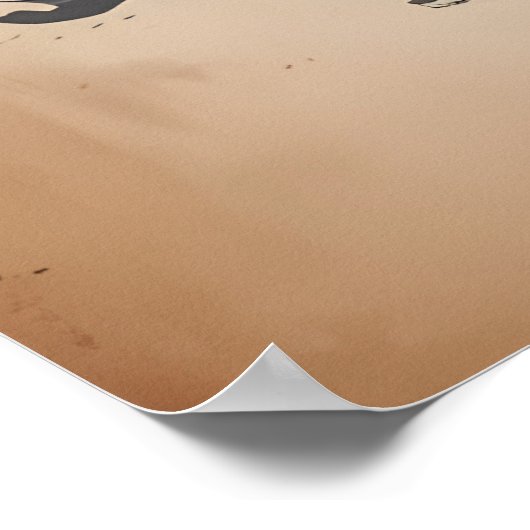 Poster Oni mask (Coin)