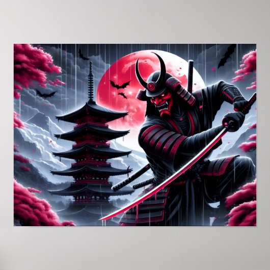 Poster Oni Samurai Slash (Devant)