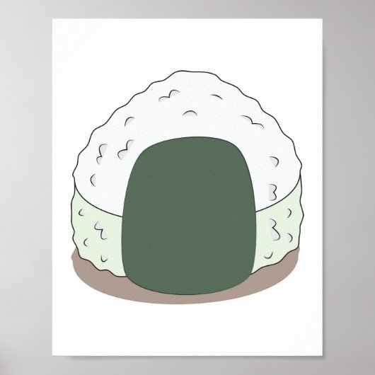 Poster Onigiri (Devant)