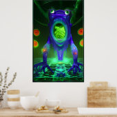 Poster Only Half Afraid (Cuisine)