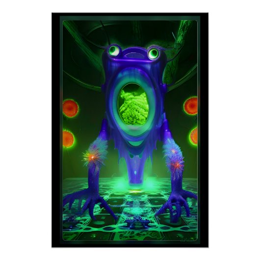 Poster Only Half Afraid (Devant)