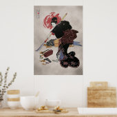 Poster Onna-Bugeisha Ishi-jo (Cuisine)