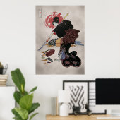 Poster Onna-Bugeisha Ishi-jo (Bureau à domicile)