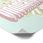 Poster Onomatopoeia Explosion Anglais (Coin)