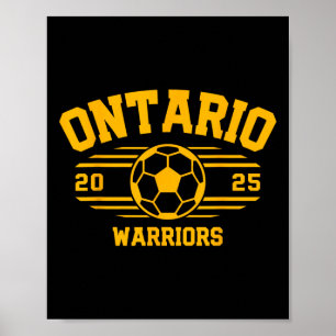 Poster Ontario Warriors Soccer Byll 2025 Hs 